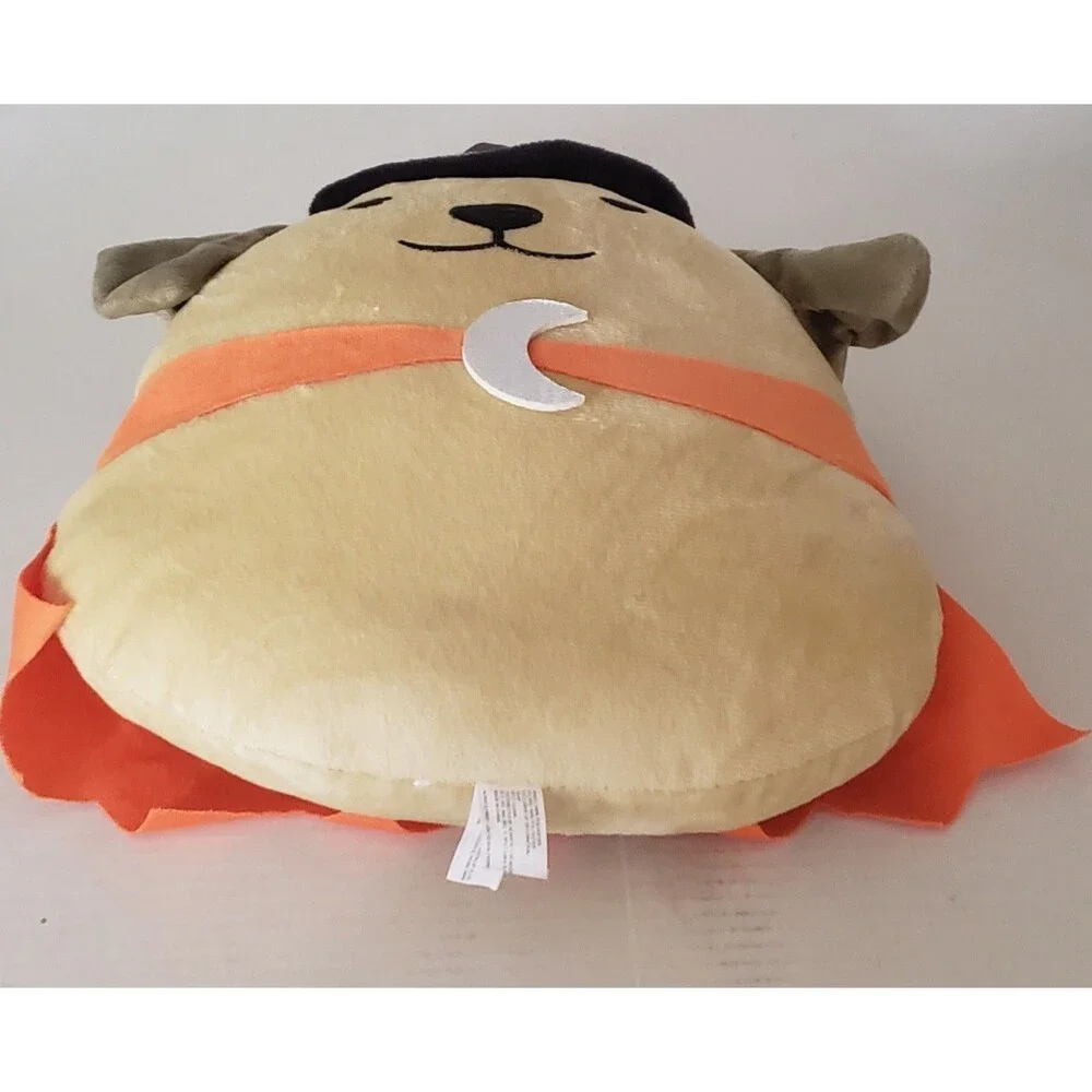 2 Target Bullseye Playground Halloween Dog Ghost & Witch Plush Pillows Set 2024